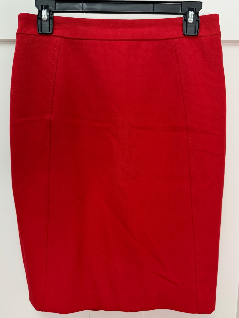 Halogen Red Pencil Skirt - Women's Classic Straight Skirt